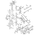 Weider WEBE15061 unit parts diagram