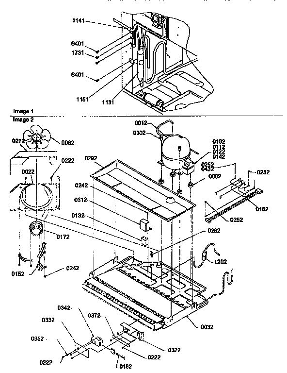 Machine compartment assembly