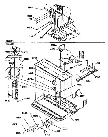 Machine compartment assembly