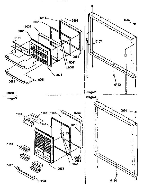 Door assemblies