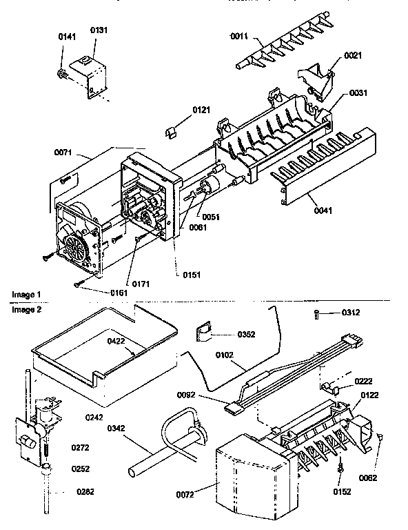 Ice maker assembly