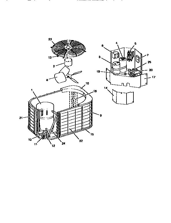 Air conditioning outdoor unit