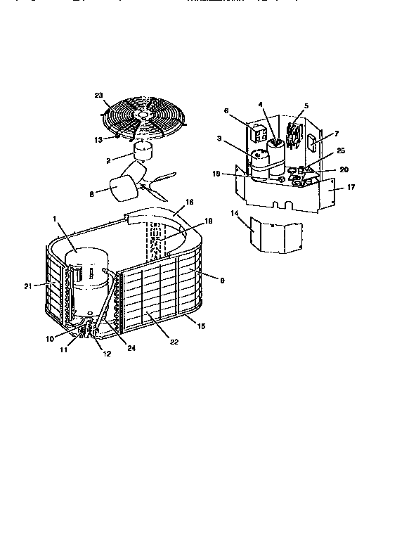 Air conditioning outdoor unit