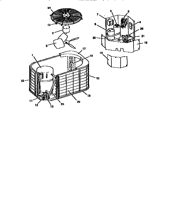 Air conditioning outdoor unit
