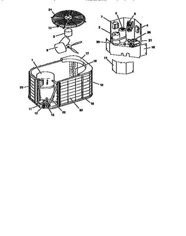 Air conditioning outdoor unit