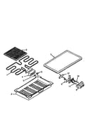 Electric grill cartridge