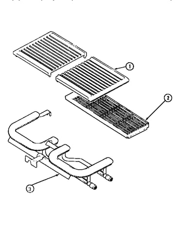 Grill cartridge-gas