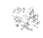 Weider WEBE10560 unit parts diagram