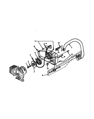Starter front handle