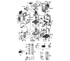 Toyotomi TID-1200 replacement parts diagram