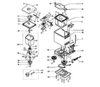 Panasonic SD-YD150 replacement parts diagram