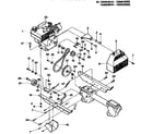 Troybilt 150080300101-150080399999 forward drive mechanism diagram