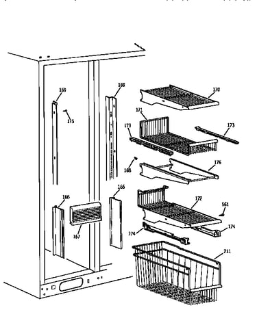 Freezer section