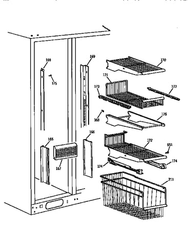 Freezer section
