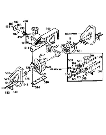 Auger housing assembly