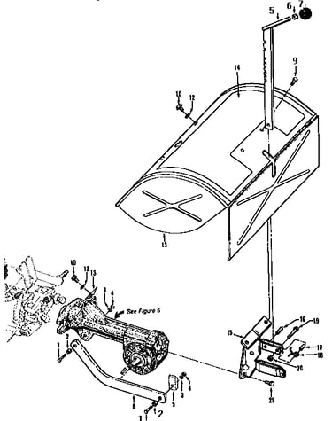 Depth regulator and tine hood