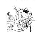 Troybilt 12070 electric start system diagram