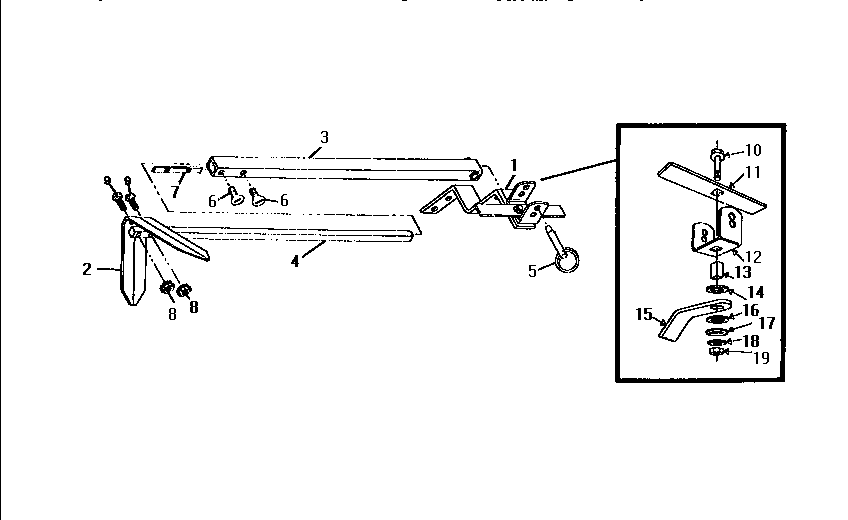 Row marker attachment