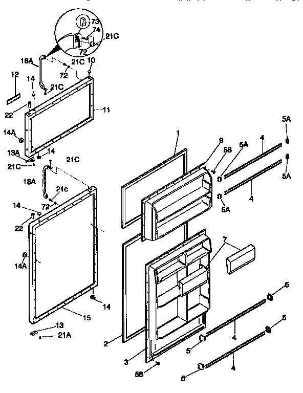 Door assembly