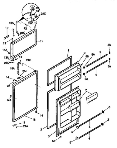 Door assembly