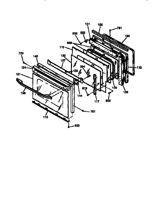 Door section