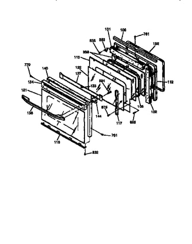 Door section