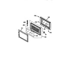Kenmore 91141479690 microwave door section diagram