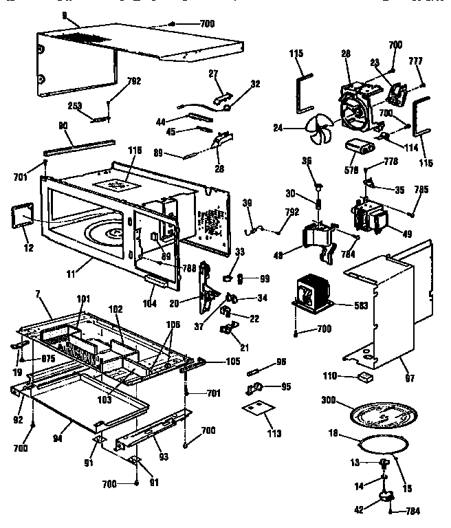 Microwave body