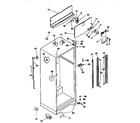 Kenmore 2539368702 cabinet parts diagram