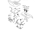 Craftsman 917258870 seat assembly diagram