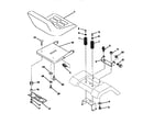 Craftsman 917258560 seat assembly diagram