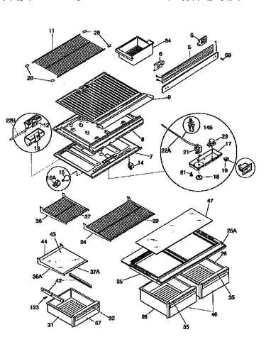 Shelves and accessories