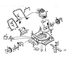Craftsman 917377200 mower deck diagram