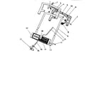 Toro 38025-1000001 & UP handle assembly diagram