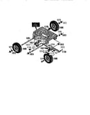 Wheels/linkage assembly