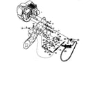 Craftsman 536884570 engine and drive diagram
