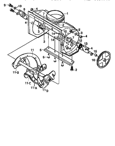 Auger housing