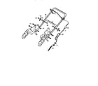 Craftsman 536884570 handle assembly diagram