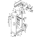 Kenmore 2539366113 cabinet parts diagram