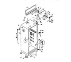 Kenmore 2539366193 cabinet parts diagram