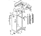 Kenmore 2539368441 cabinet parts diagram