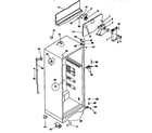 Kenmore 2539368011 cabinet parts diagram