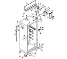 Kenmore 2539368091 cabinet parts diagram