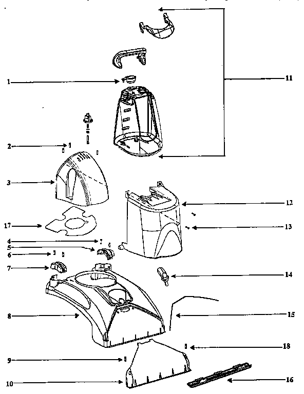 Dispensing tank assembly