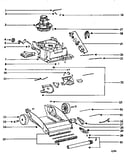 Nozzle and motor assembly