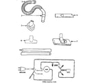Eureka 3651AM attachment parts diagram