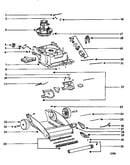 Nozzle and motor assembly
