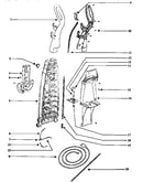 Handle and bag housing