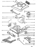 Nozzle and motor assembly