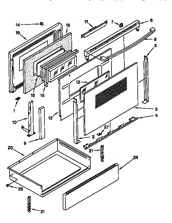 Door and drawer